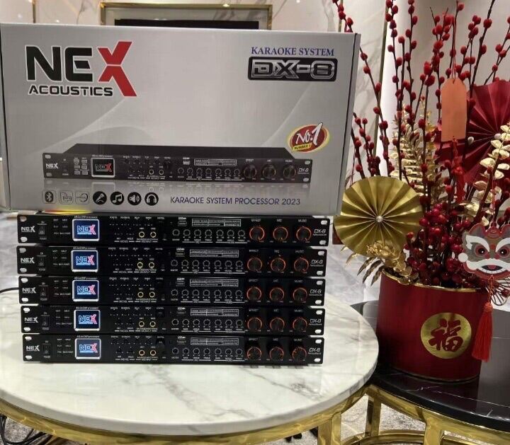 Vang Cơ lai số NEX Acountics DX 8 - Tích hợp sẳn 6 chương trình Micro karaoke Chuyên Nghiệp - Âm thanh cực hay