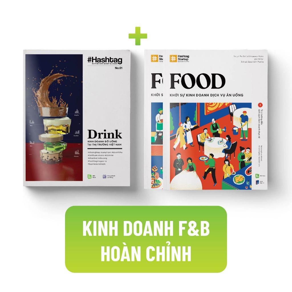 COMBO KINH DOANH F&B HOÀN CHỈNH (Hashtag No.1 Drink + Hashtag No.4 Food)  - Bản Quyền