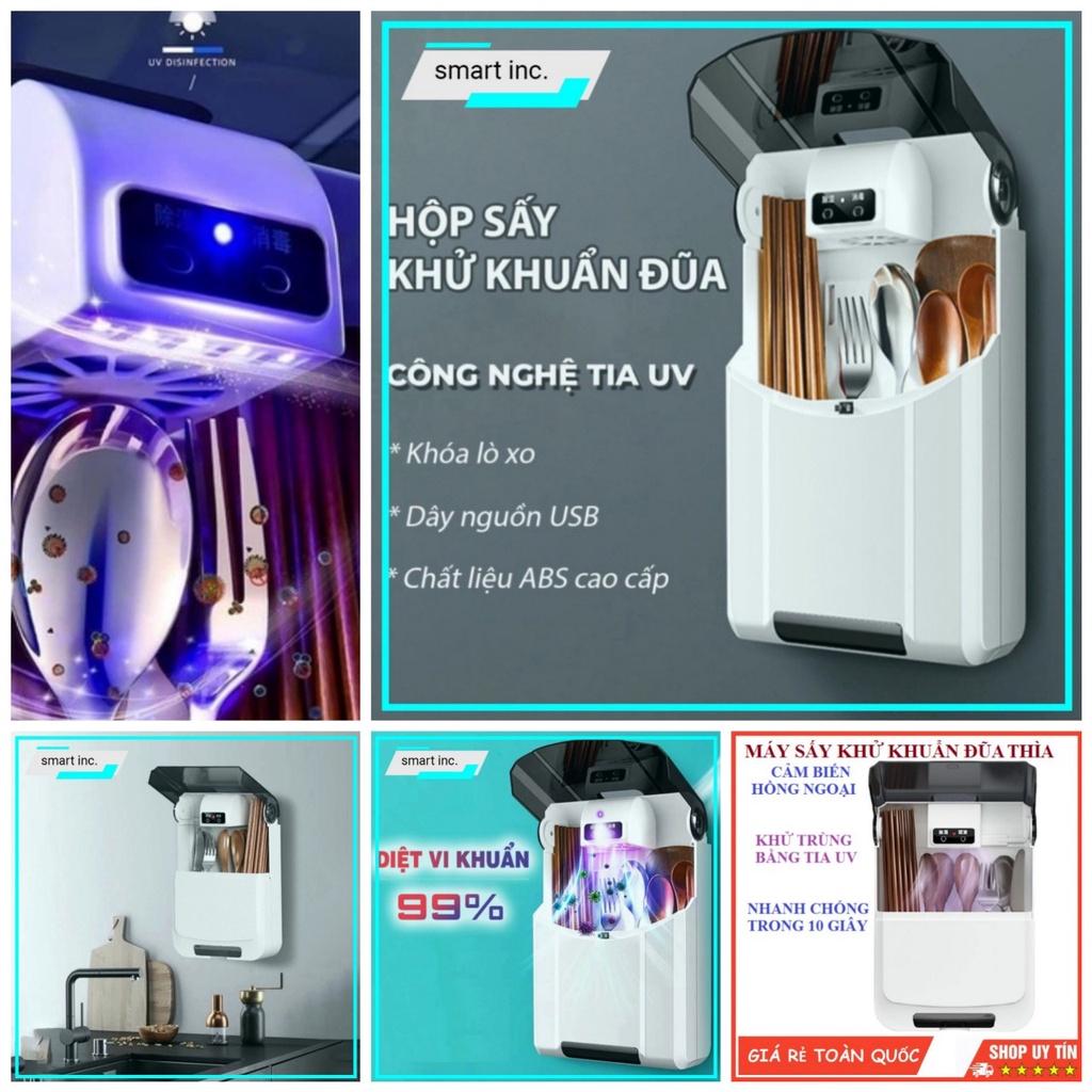 Máy sấy đũa thìa khử khẩn bằng tia UV tiện lợi mọi gia đình , Kệ sấy khử khuẩn đũa thìa làm khô và diệt trừ vi khuẩn