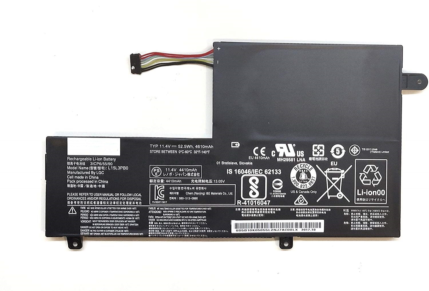 Pin dành cho Laptop Lenovo Flex 4 5 1470 1570 1580 IdeaPad 320S-14IKB 320S-15ABR