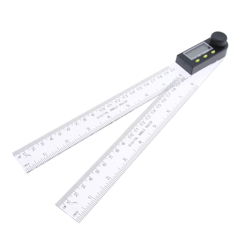 11 Inch Điện Tử Kỹ Thuật Số Protractor Goniometer Góc Tìm Với Màn Hình LCD