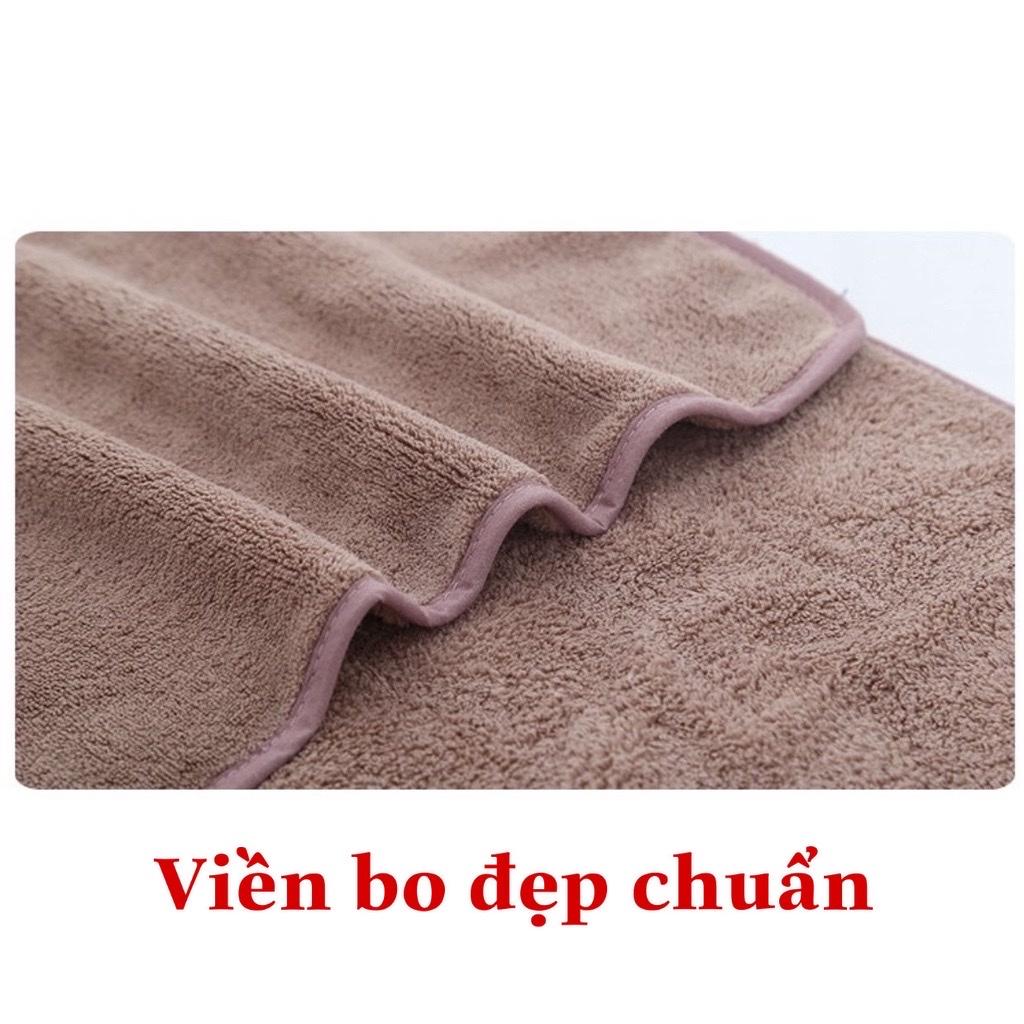 Khăn tắm bông Hàn Quốc .mềm mại cao cấp ,thấm hút nhanh,khủ mùi kháng khuẩn ,loại lớn 70 x140cm nhỏ gọn rất tiện dụng