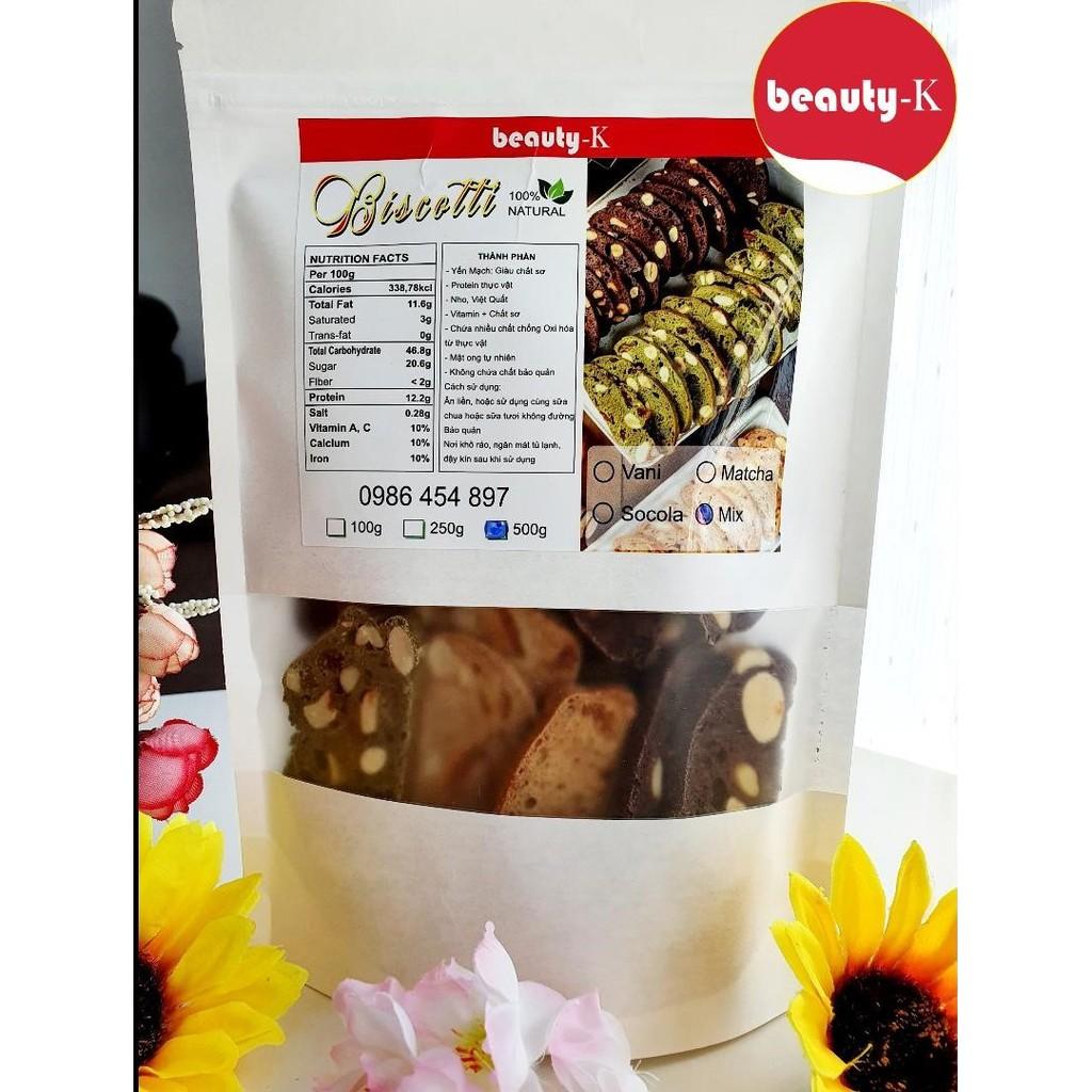 Biscotti Mix 3 vị 500gr