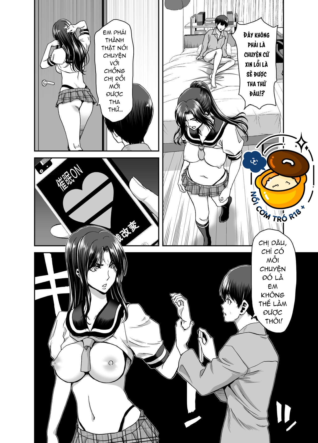 Khi Vợ Tôi Vén Tóc Lên chapter 2.1 - Trang 8