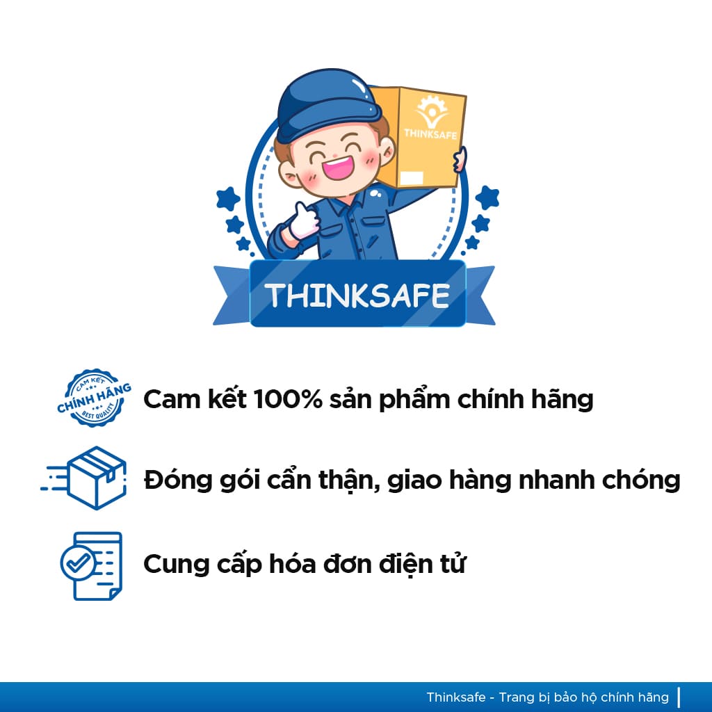 Mặt nạ chống độc 3M chính hãng Thinksafe, chống hoá chất, phòng độc, phòng dịch, sơn xịt, bụi mịn, dung môi - 7502/6001