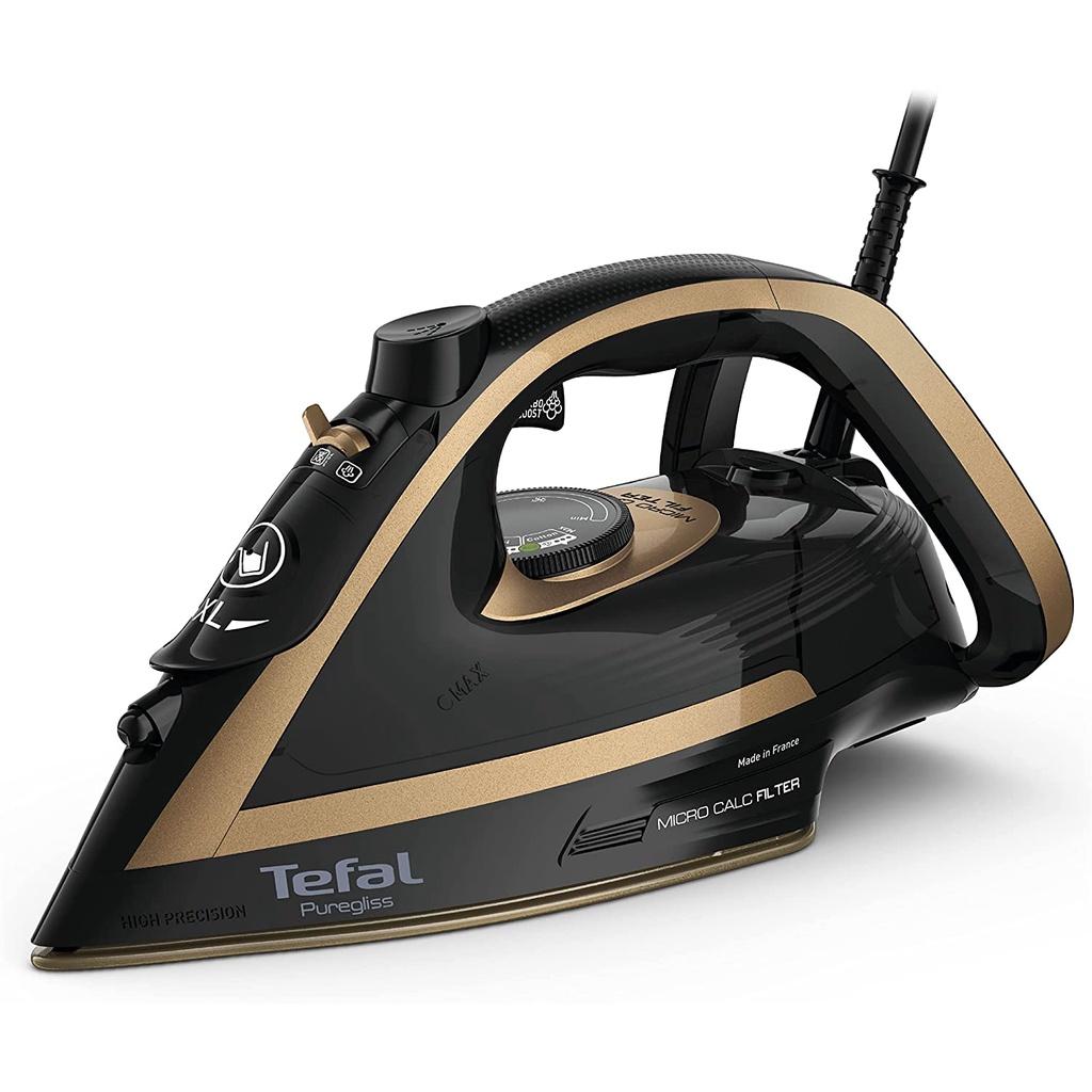 Bàn Là Hơi Nước Tefal FV8064 Puregliss, Bàn Ủi Cầm Tay, Công Suất 3000W, Lực Phun Mạnh, Nhập Pháp, BH 12 Tháng, Hàng Chính Hãng