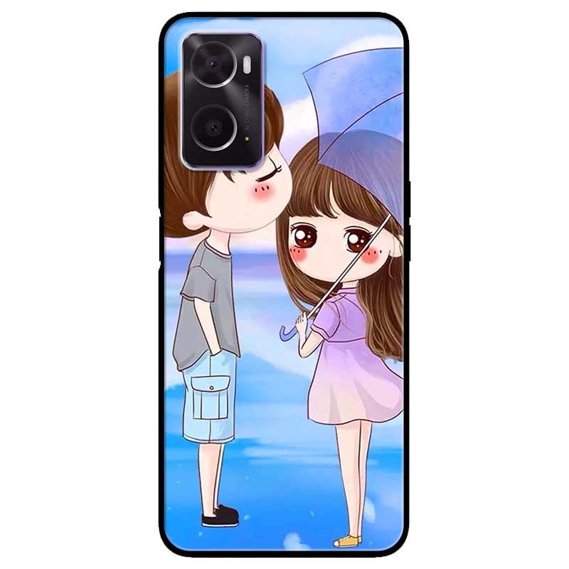 Hình ảnh Ốp lưng dành cho Oppo A16K - Oppo A36 / A76 - Oppo Reno 7z 5G mẫu Anime Cặp Đôi Xanh