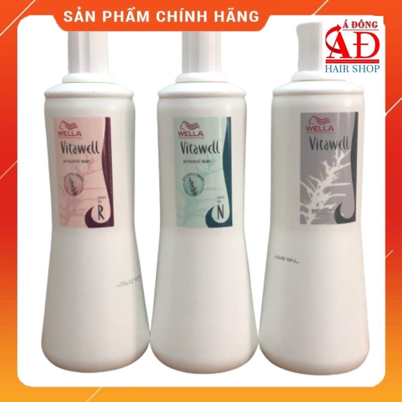 BỘ THUÔC UỐN TÓC CAO CẤP WELLA VITAWELL CAO CẤP ĐỨC 1000ML 