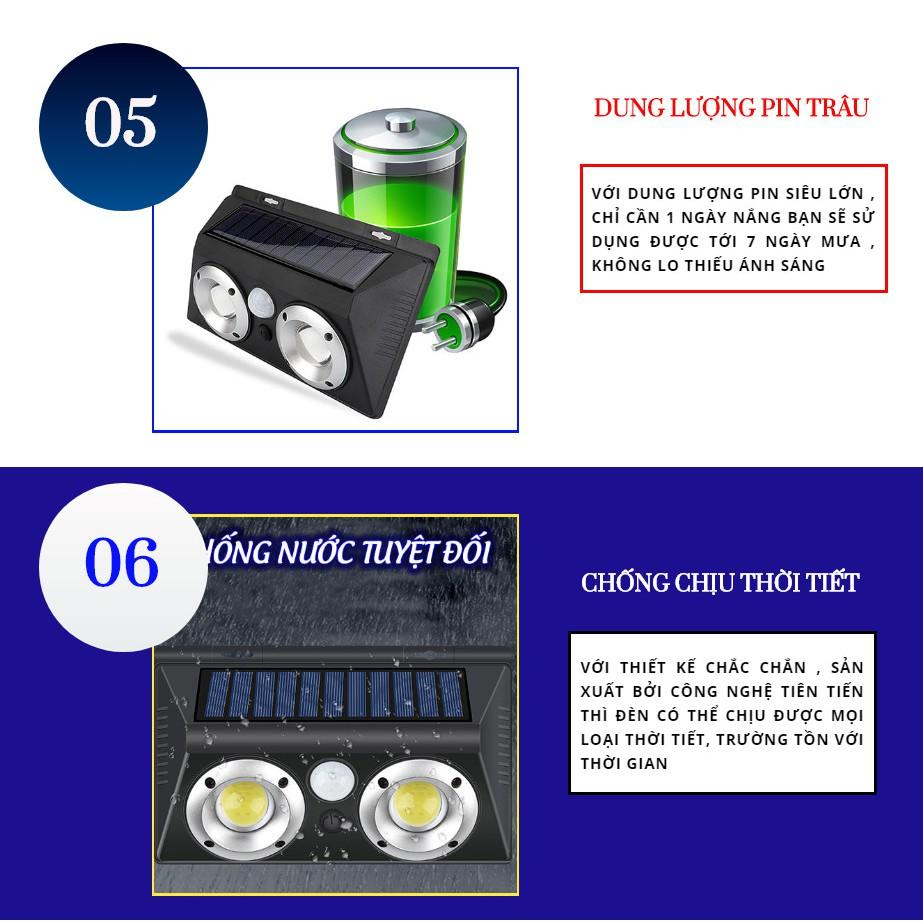 ĐÈN CẢM BIẾN THÔNG MINH TWO LIGHT SỬ DỤNG NĂNG LƯỢNG MẶT TRỜI