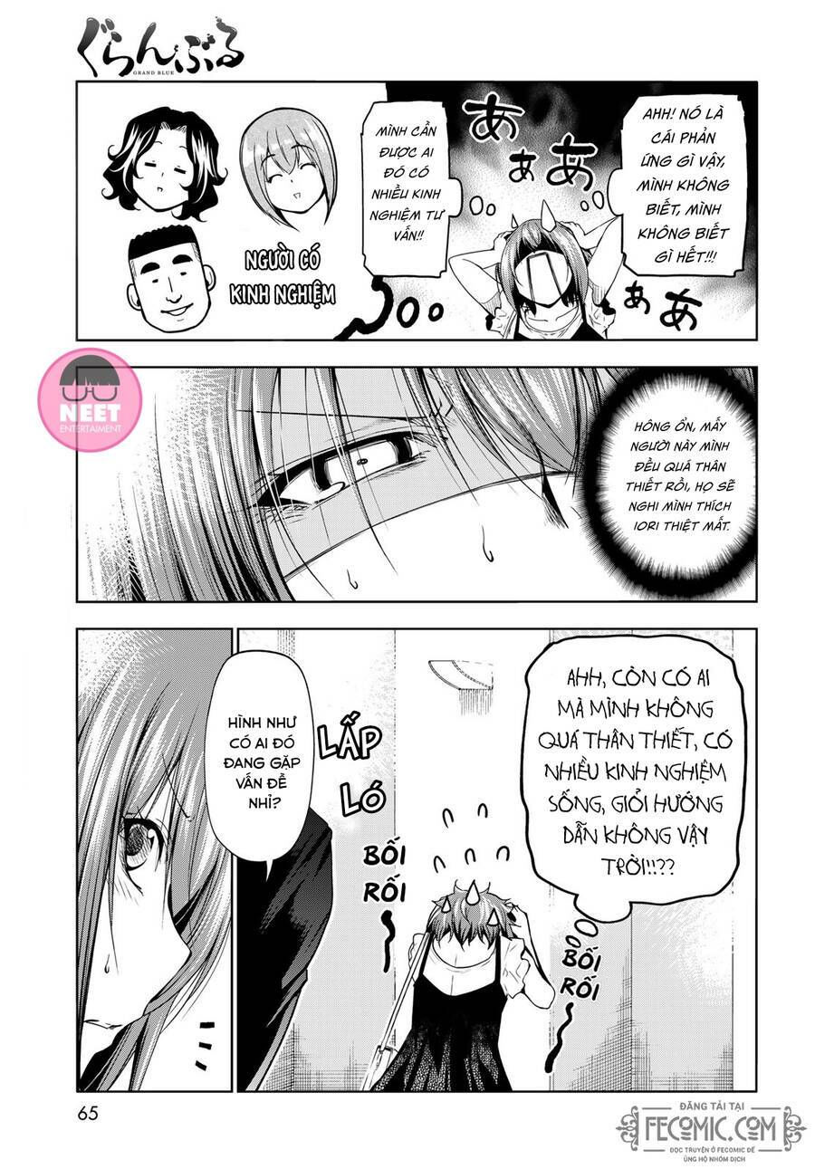 cô gái thích lặn - grand blue chapter 79 3