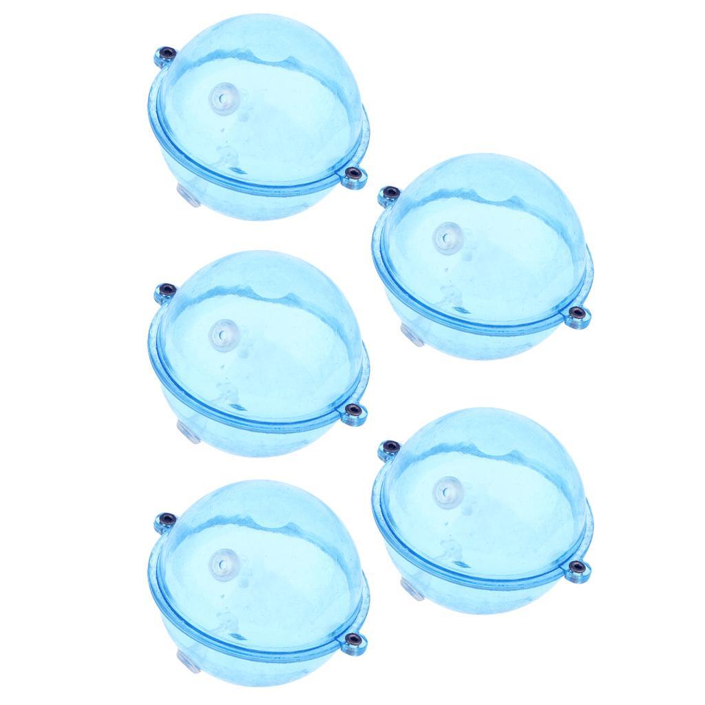 S + 5x L Round Fishing Bobber Water Bubble Buoy Floats Air-lock Tackle Tool