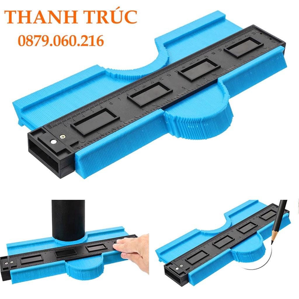 Thước sao chép hình dạng đa năng 25cm (đỏ)- 250mm