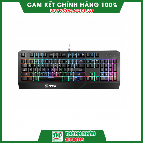 Bàn phím gaming có dây MSI Vigor GK20 US (màu đen)- Hàng chính hãng