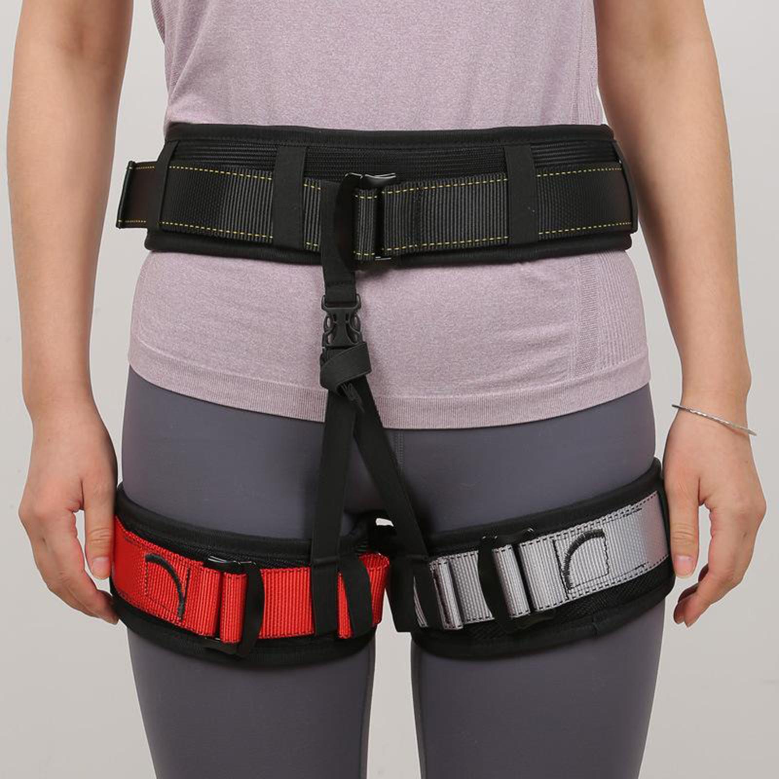 Half Body Climbing Harness Bearing 120KG Safe Seat Belt for Aerial Yoga Gym