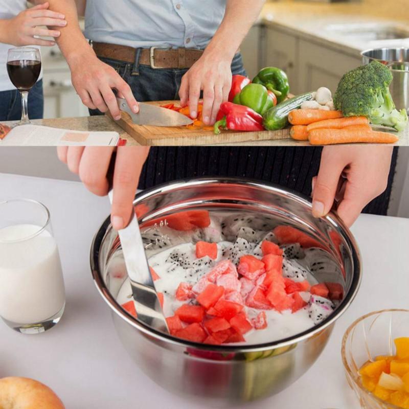 Bowl trộn bột đế silicon / Âu trộn bột / Tô trộn bột