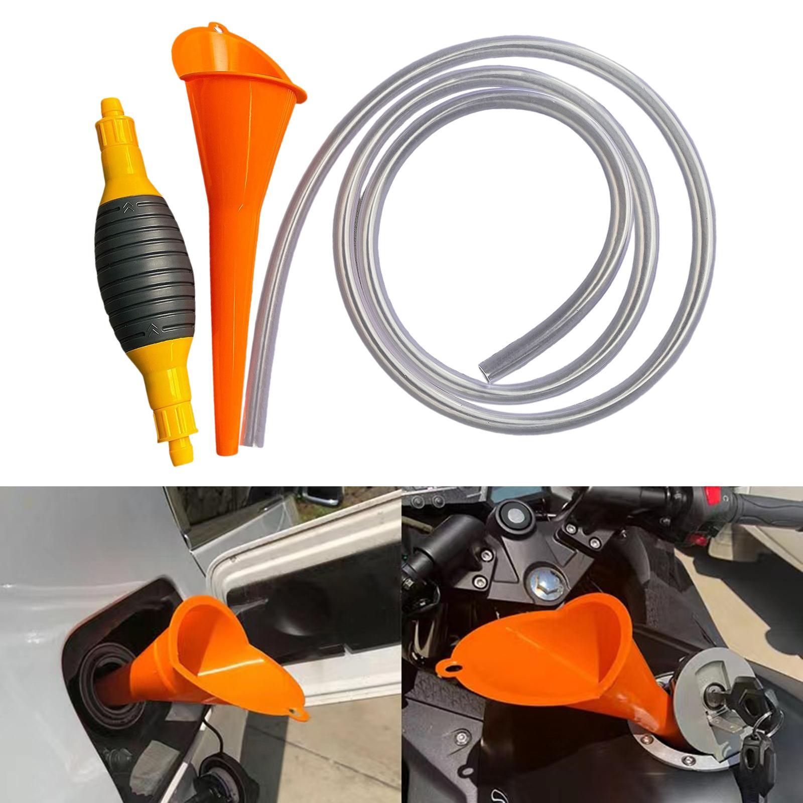 Manual Car Fuel Transfer Pump with Syphon Hose for Liquid Water Petrol