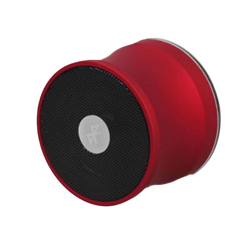 Portable Wireless Bluetooth Speaker Bass HIFI Mic Hands Free for  Red