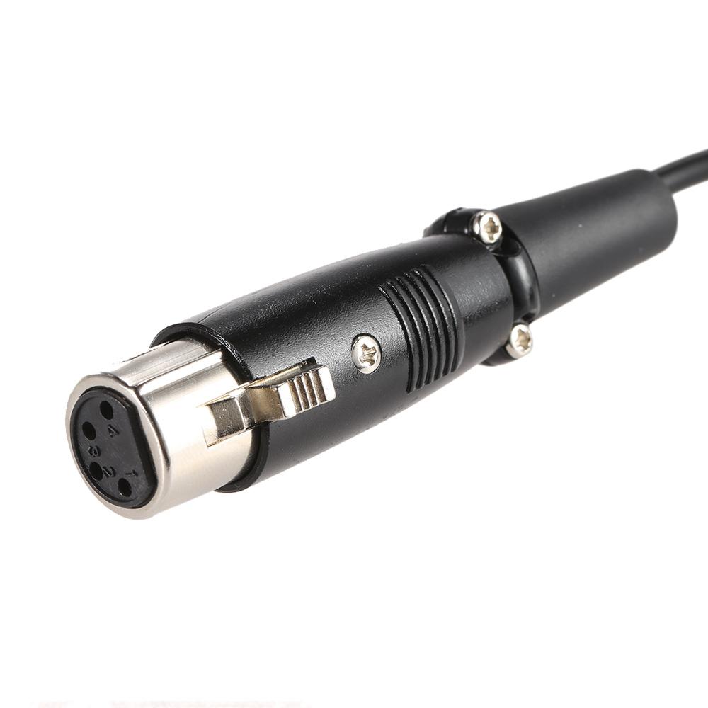 Cuộn dây D-Tap Dap 2 Pin cáp XLR dài 1 mét cho máy ảnh DSLR giá đỡ V