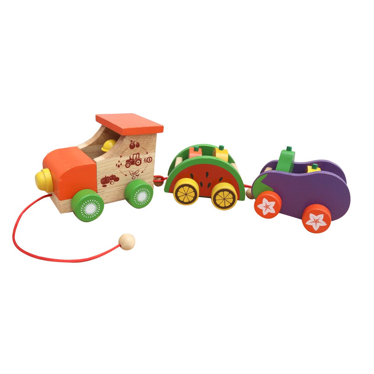 Đồ chơi gỗ WinWintoys - Xe chở trái cây 68322