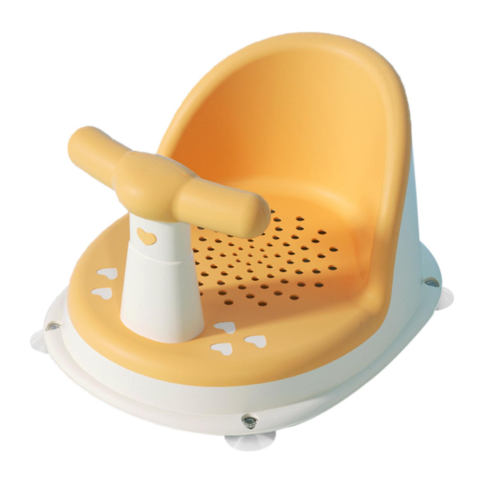 Cartoon Baby Bath Seat for Baby 6-18 Months Tub Seats Toddler Bath Chair