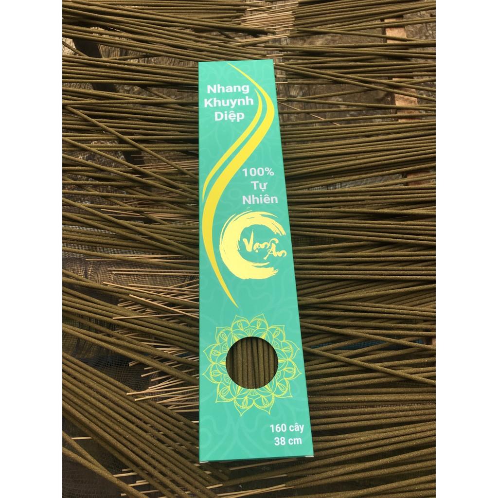 Nhang khuynh diệp 160 cây 38cm hoặc 25cm nhang sạch nguyên chất