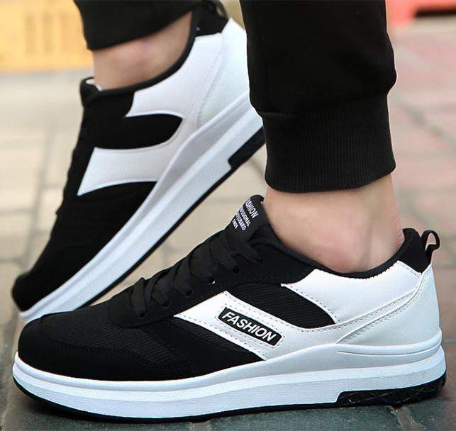 Giày Thể Thao Sneaker Nam Pettino GT03T (Trắng - Đen)