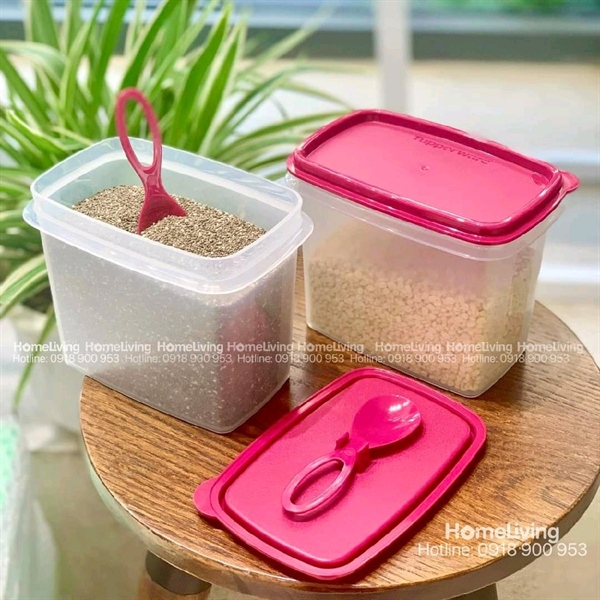 Bộ hộp gia vị có muỗng Shelf Saver With Spoon 2 hộp