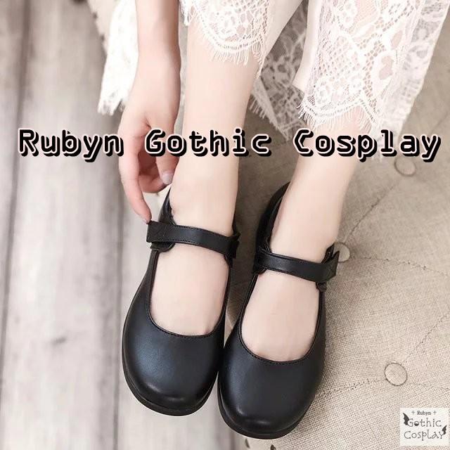 Giày búp bê lolita Mori oxford phong cách ullzang tiểu thư, 520