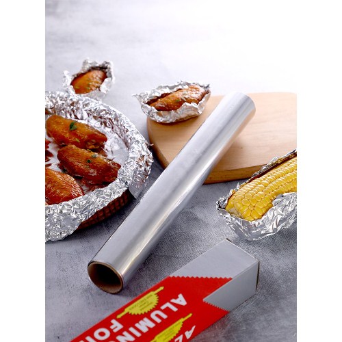 Combo 4 cuộn Giấy bạc nướng thực phẩm Aluminium FOIL [30CM x 5M]