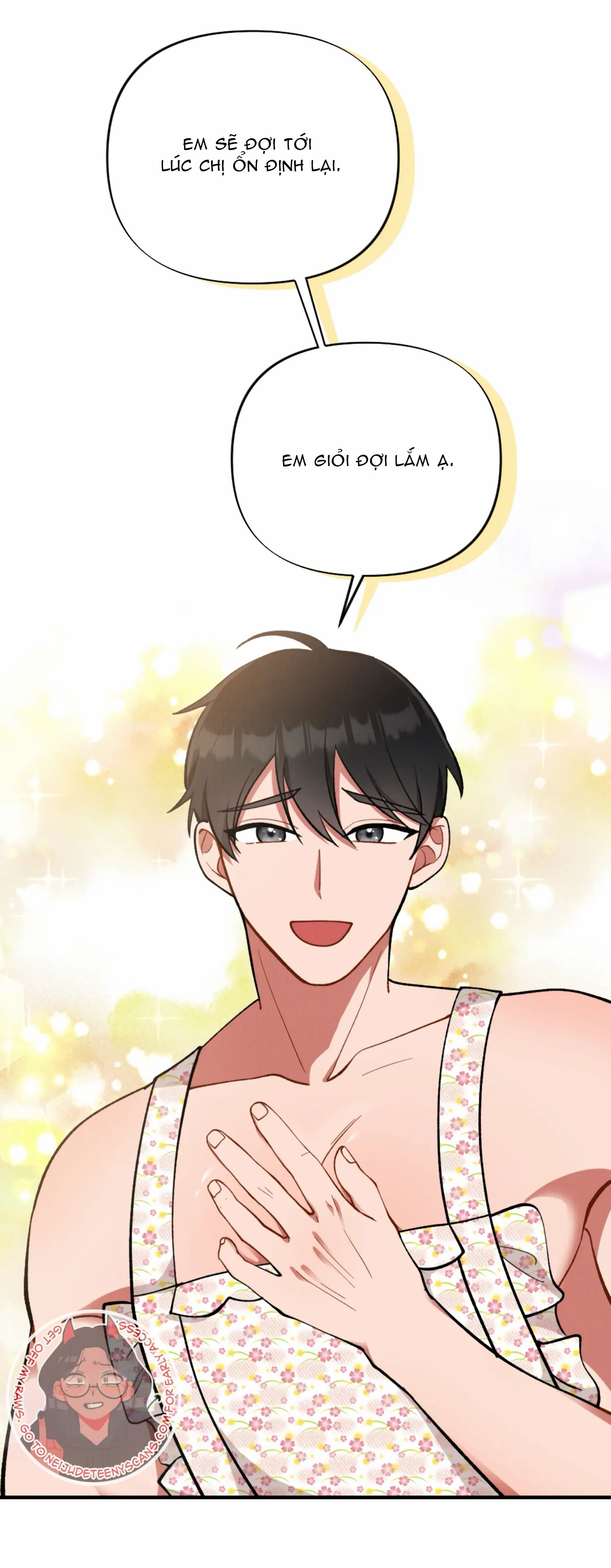 [18+] bạn của em trai không thể to như vậy! chapter 4.1 28