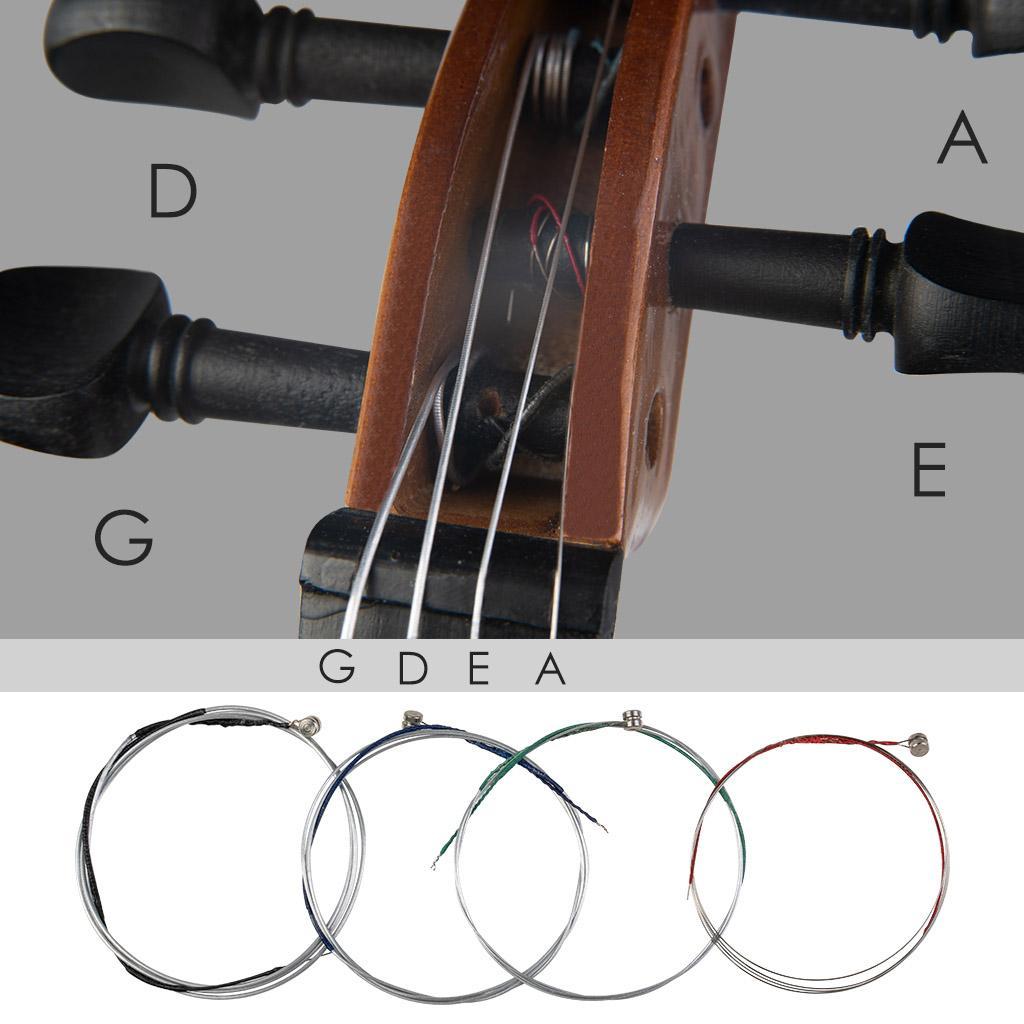 2- Full Set Violin Strings Size 4/4 3/4 Violin Strings Durable Replacement