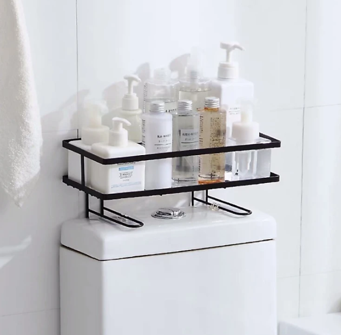 Kệ Để Đồ Toilet Thông Minh, Kệ Bồn Cầu, Nhà Vệ Sinh Tiện Lợi, Chất Liệu Sơn Tĩnh Điện - Chống Gỉ - Hàng Chính Hãng