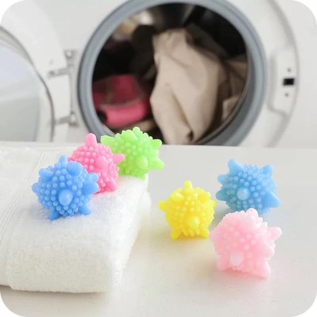 Combo 10 quả cầu gai hỗ trợ giặt sạch và làm phẳng quần áo trong máy giặt mã hàng hot
