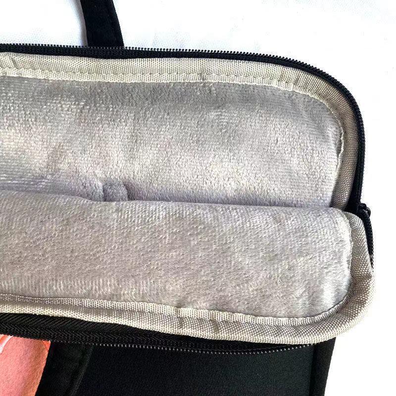 Hoạt Hình Dễ Thương Gấu Thêu Laptop 11 13 14 15 15.6 16.1 Inch Tay Cầm Máy Tính Bảng Ipad Cặp Túi Bên Trong máy Tính Xách Tay Ốp Lưng