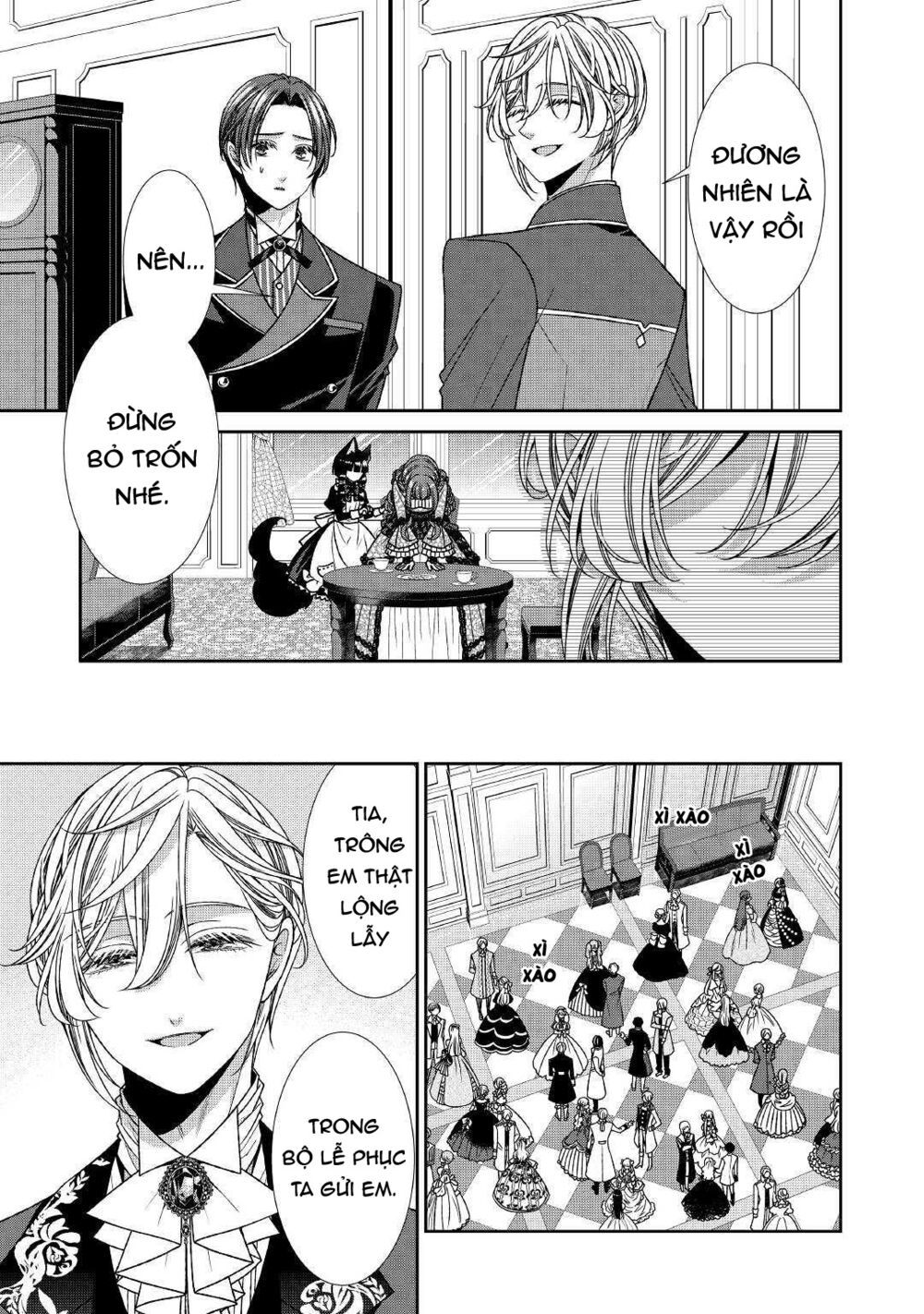 nhật ký theo dõi vị hôn thê tự nhận mình là nữ phụ phản diện 1 chapter 17 23