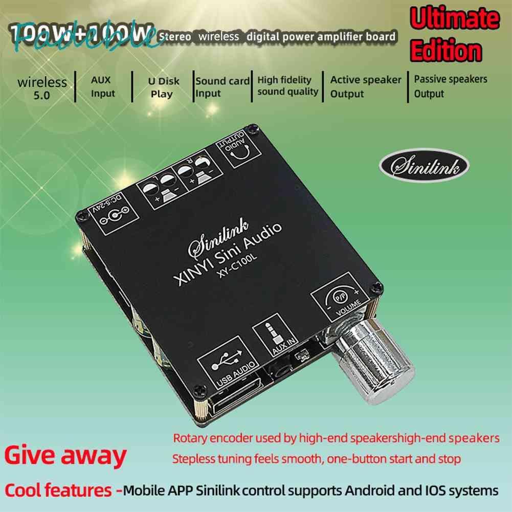 Bảng Mạch Khuếch Đại Âm Thanh Bluetooth XY-C100L 100Wx2