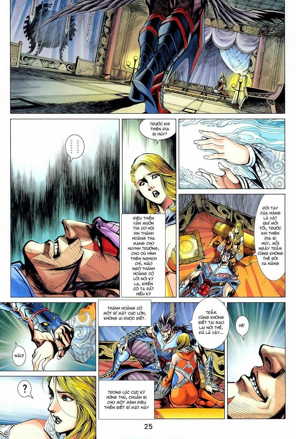 thần binh vấn thiên chapter 21 25
