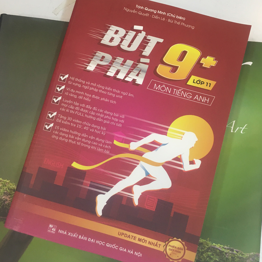 Sách Bứt Phá 9 + Môn Tiếng Anh Lớp 11( Update Mới Nhất )