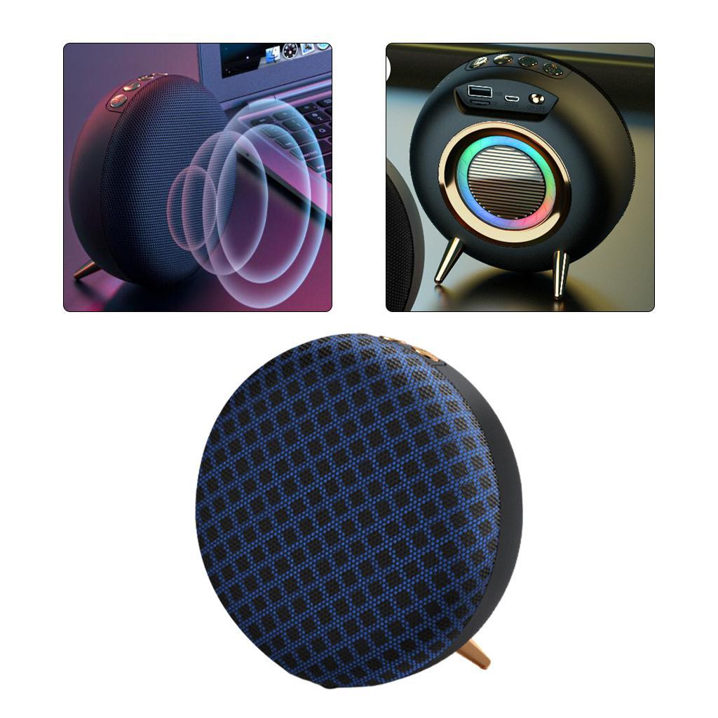 Mini Wireless Speaker, USB Charging HiFi Lossless Sound for Phone Blue