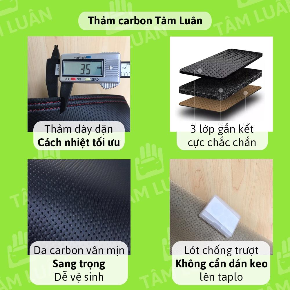 Thảm taplo ô tô Vinfast VF e34 VF8 Fadil Lux A/Huyndai/Honda - Hàng Nhập Khẩu