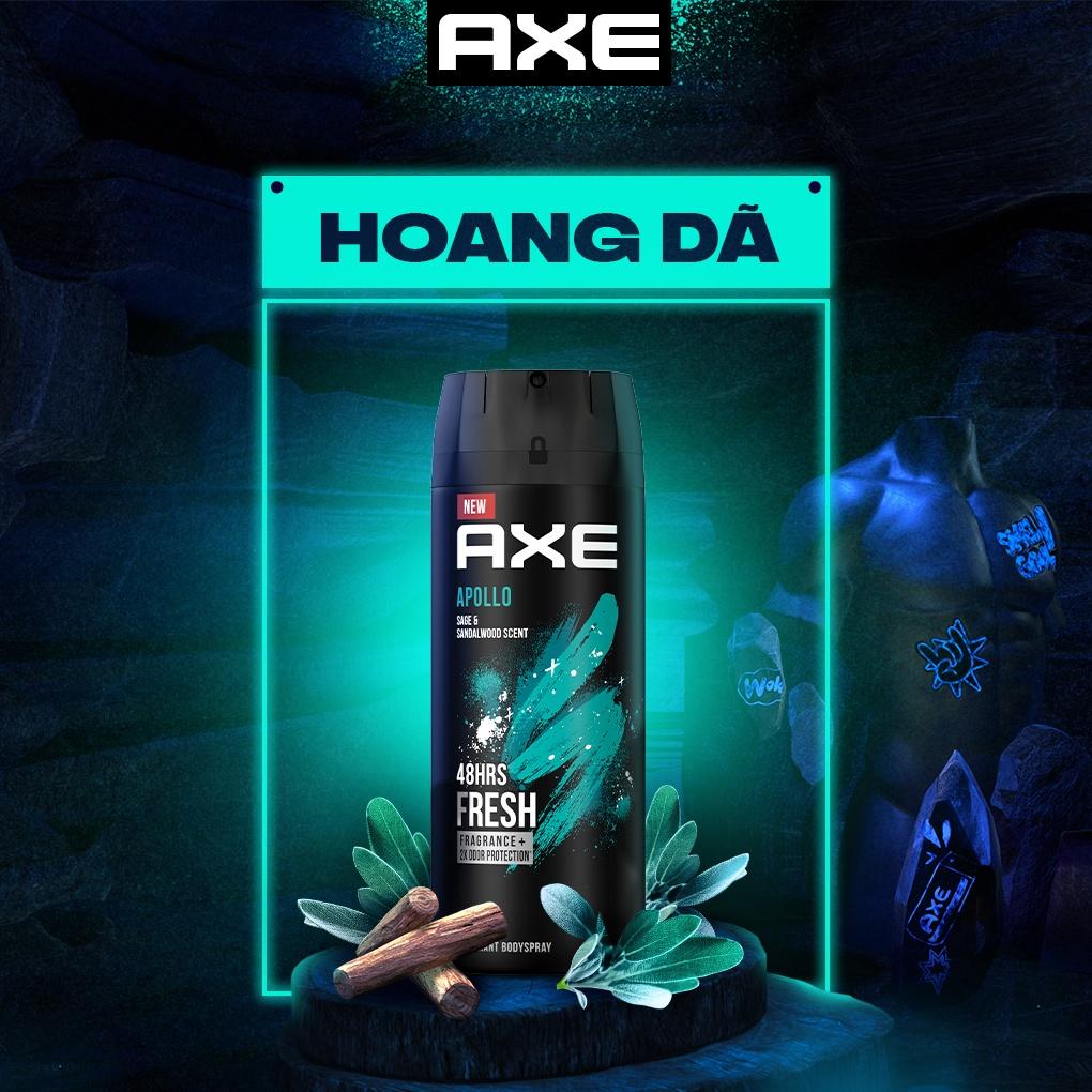 Xịt ngăn mùi toàn thân AXE Gold Temptation hương ngọt ngào chai 135ml