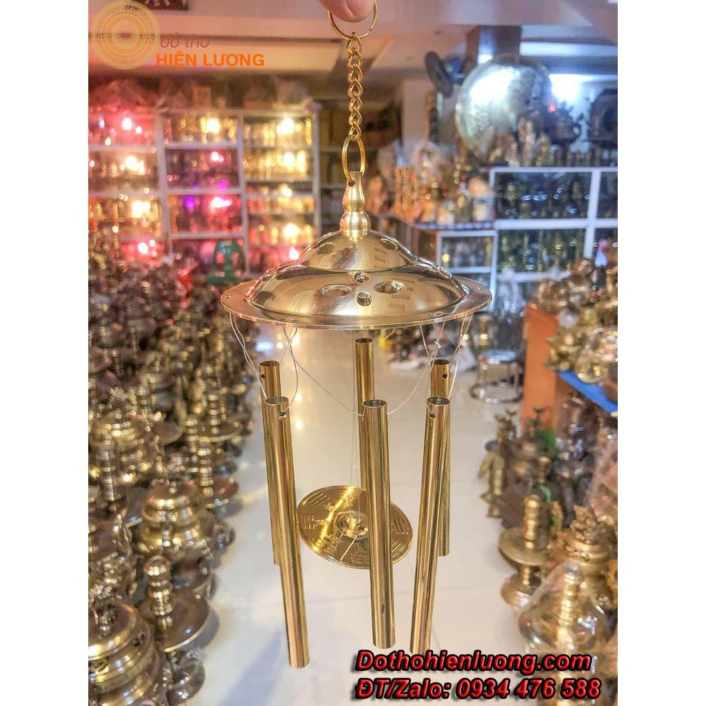Chuông Gió Đồng Phong Thủy 6 Thanh
