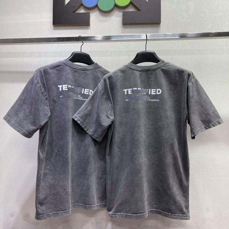 Áo thun unisex tay lỡ BAD TERRIFIED WASHED || Hany shop