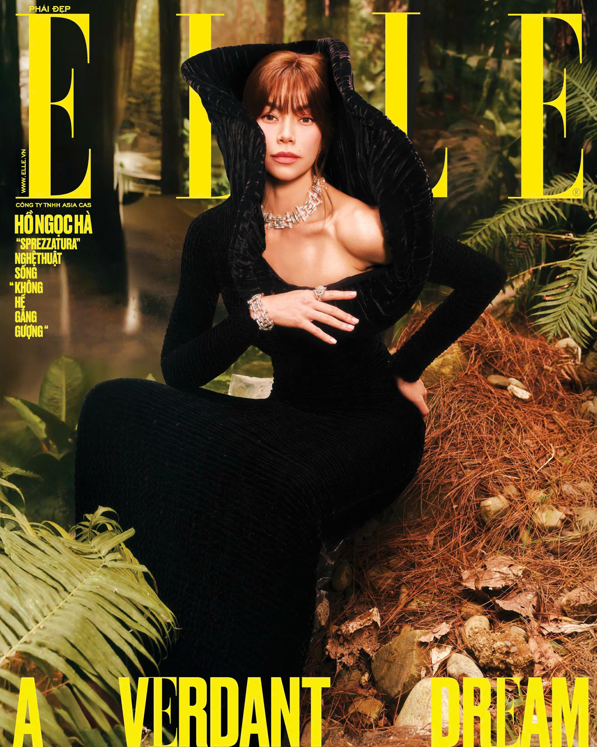 Tạp chí Phái đẹp ELLE 2026 – A VERDANT DREAM [HỒ NGỌC HÀ]