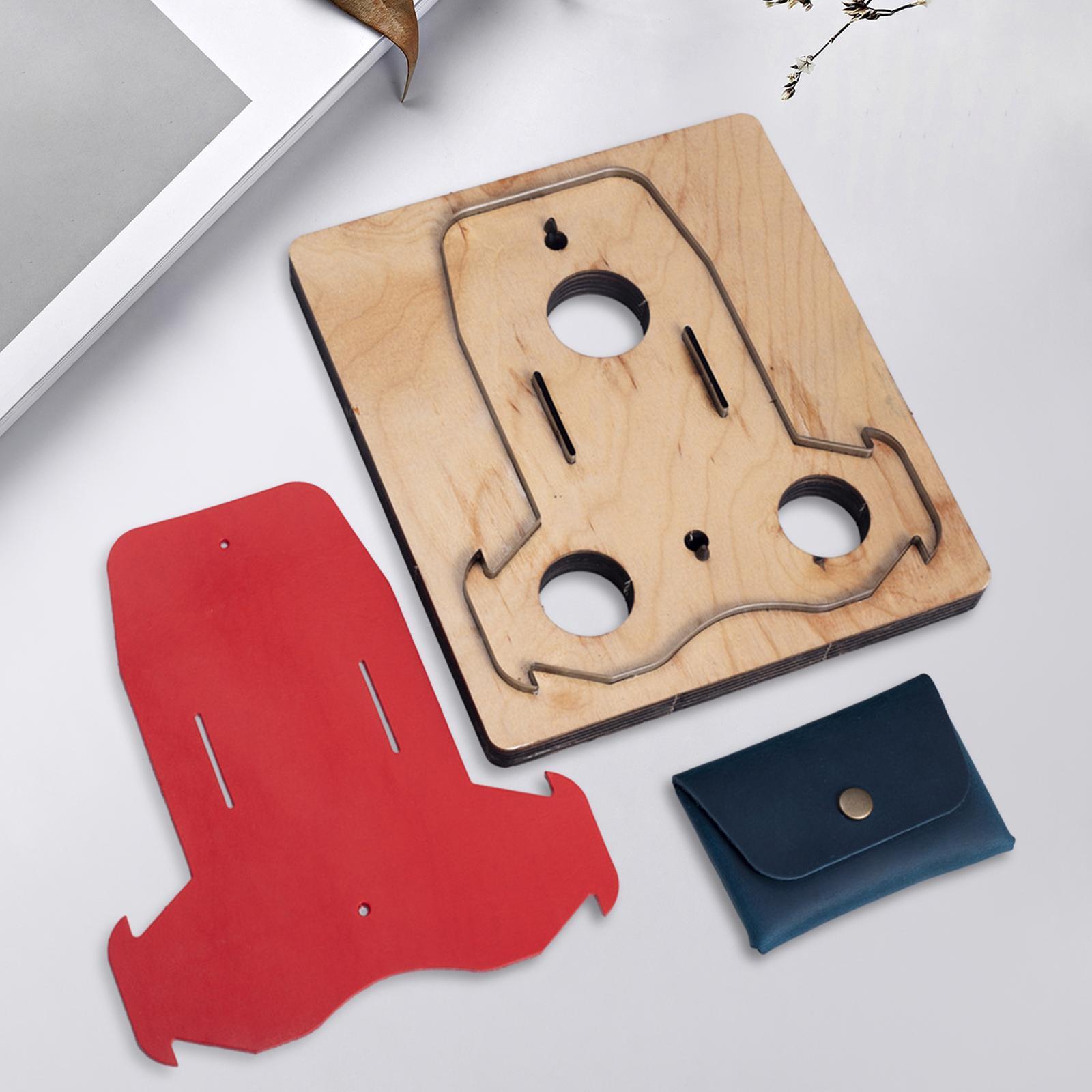 DIY Card Holder Leather Cutting Die Coin Purse Purse Cutter Punch Tool