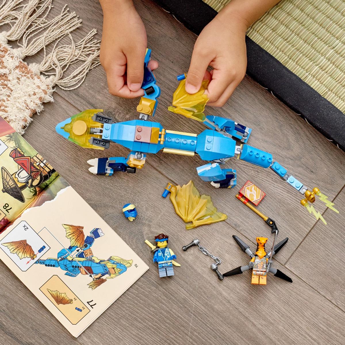 Đồ Chơi LEGO NINJAGO Rồng Thần Sấm Sét Của Jay 71760