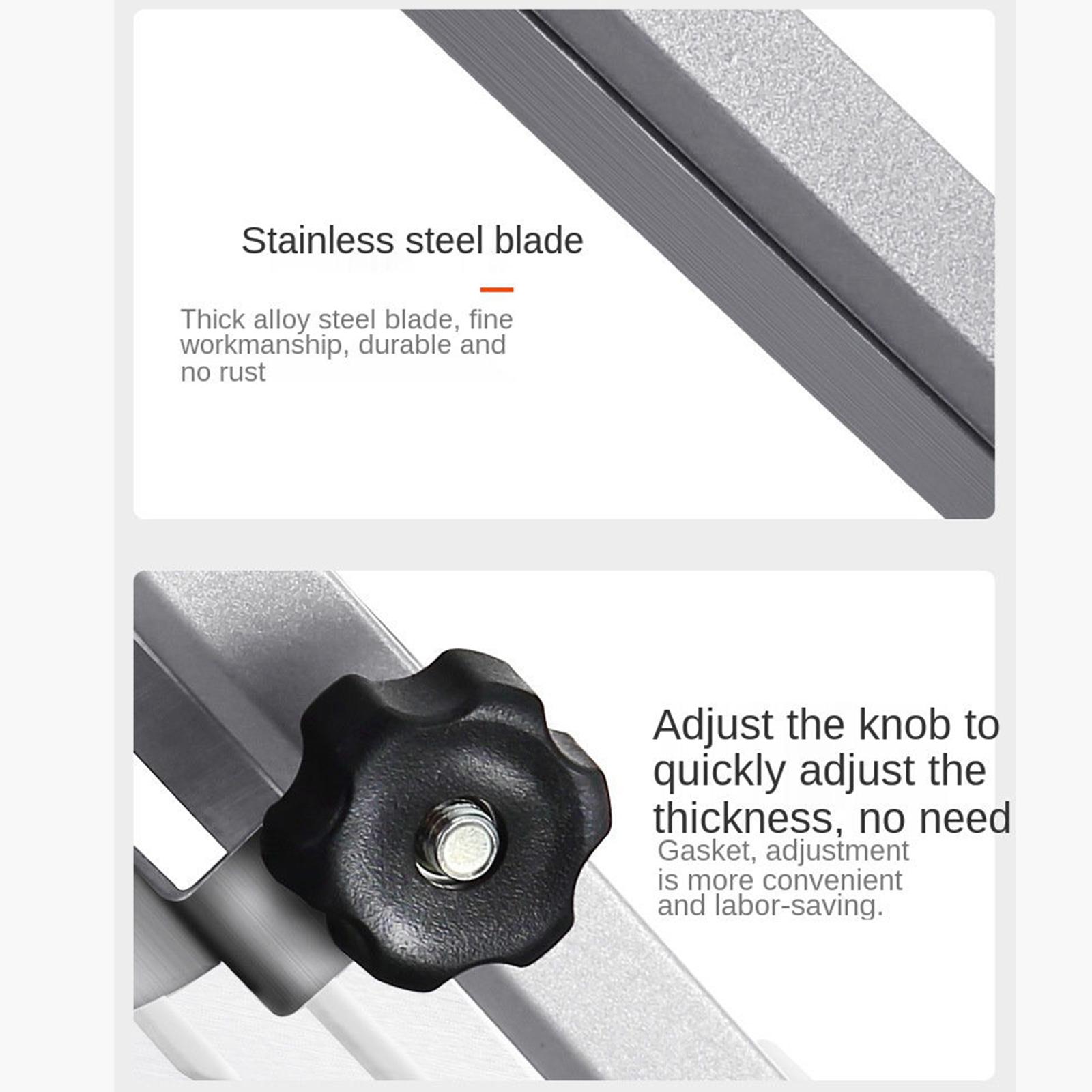 Manual Stainless Steel Frozen Meat Slicer Meat Cutting Machine Heavy Duty