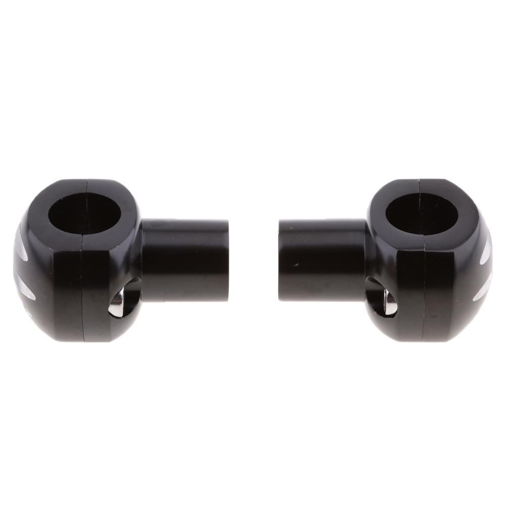 1" 25mm Round Handlebar Riser Mounts Clamp For