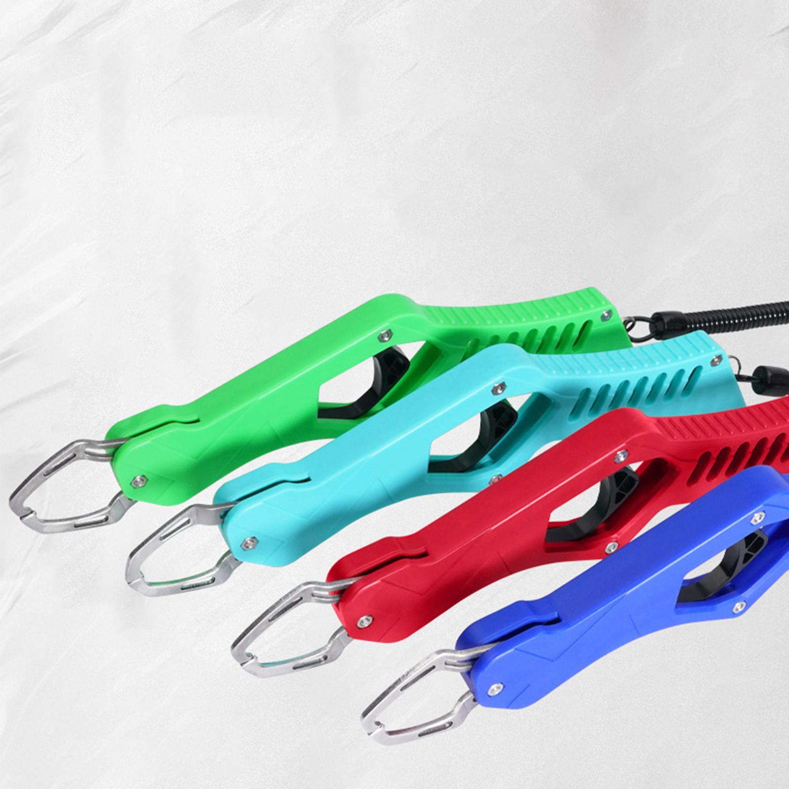 Fishing Gripper with Lanyard Grip Tool Stainless Steel Fish Gripper Men Gift