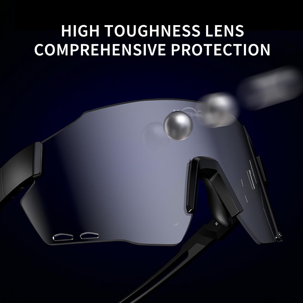 Magicshine Xe Đạp UV400 Kính Mát Đổi Màu Kính Thể Thao Đa Năng Đi Xe Đạp Chuyên Nghiệp Lớp Phủ Chống Gió Chống Chói Color: WB001P